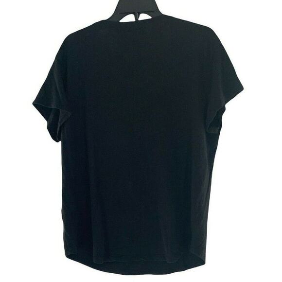 City Streets Shirt Womens Sz XL Short Sleeve Stretch Graphic Printed Casual Top - Picture 5 of 8